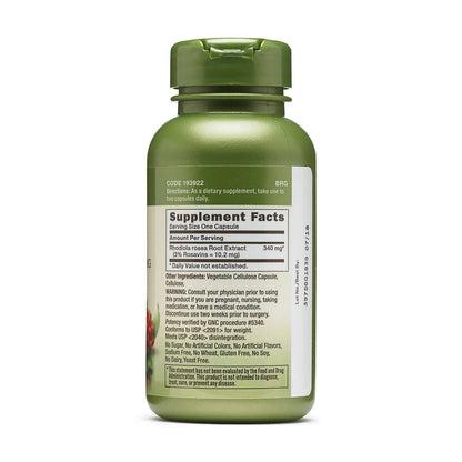 GNC Herbal Plus Rhodiola 340 mg - product