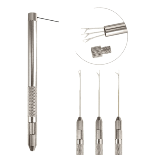 2 in 1 Hair Extension Tools, Includes Loop Needle Threader - VIP Extensions