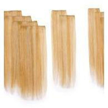 20" - 10 pcs Straight Human Hair Extension Kit by Hairdo - VIP Extensions