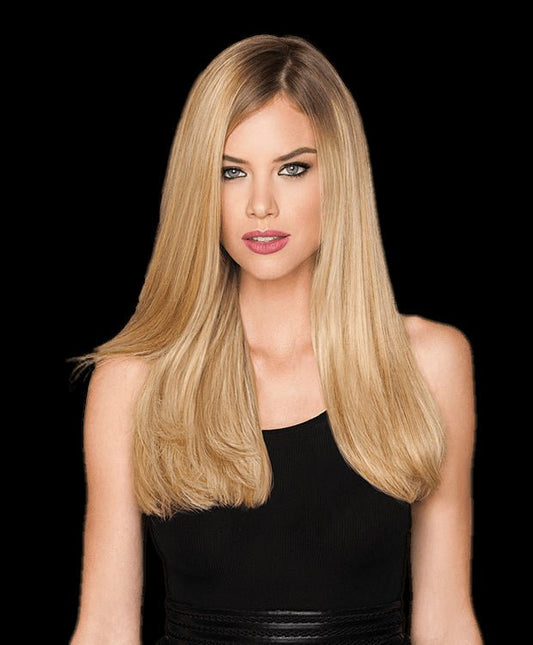 20" - 10 pcs Straight Human Hair Extension Kit by Hairdo - VIP Extensions