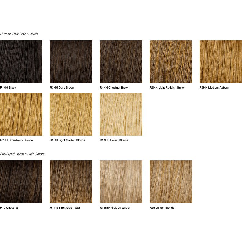 20" - 10 pcs Straight Human Hair Extension Kit by Hairdo - VIP Extensions