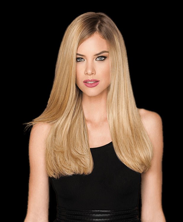 20" - 10 pcs Straight Human Hair Extension Kit by Hairdo - VIP Extensions