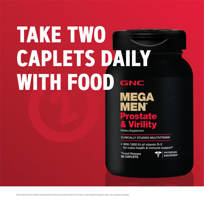 GNC Mega Men Prostate and Virility - product