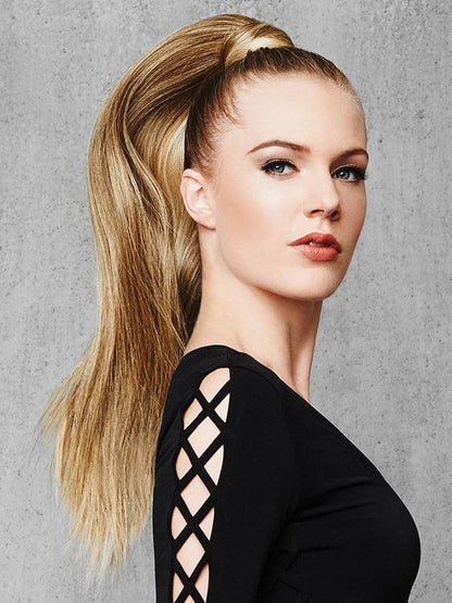 25" Straight Pony | HF Synthetic Ponytail (Wrap Around) by Hairdo - VIP Extensions