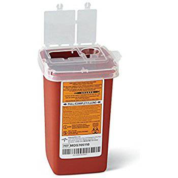 Container Biohazard Needle Disposal Container - VIP Extensions