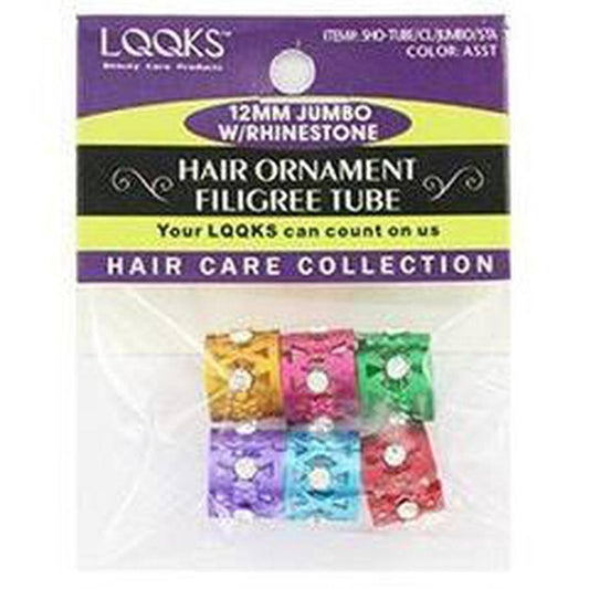LQQKS (Braiding Accessories) Hair Ornament Filigree Tube - VIP Extensions