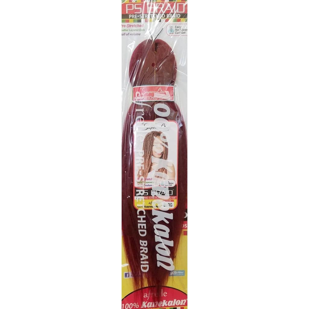 Superline Synthetic Afrelle 100% Kanekalon Pre-Stretched Jumbo Braid 48" - VIP Extensions