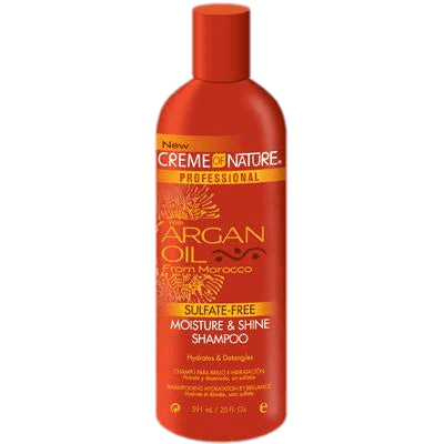 Creme Of Nature Argan Oil 20 oz Sulfate Free Shampoo - VIP Extensions