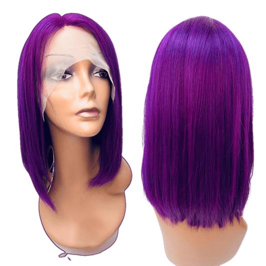 RIO Lace Front U Part Human Hair Bob Wig Straight - VIP Extensions
