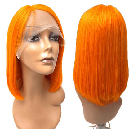 RIO Lace Front U Part Human Hair Bob Wig Straight - VIP Extensions