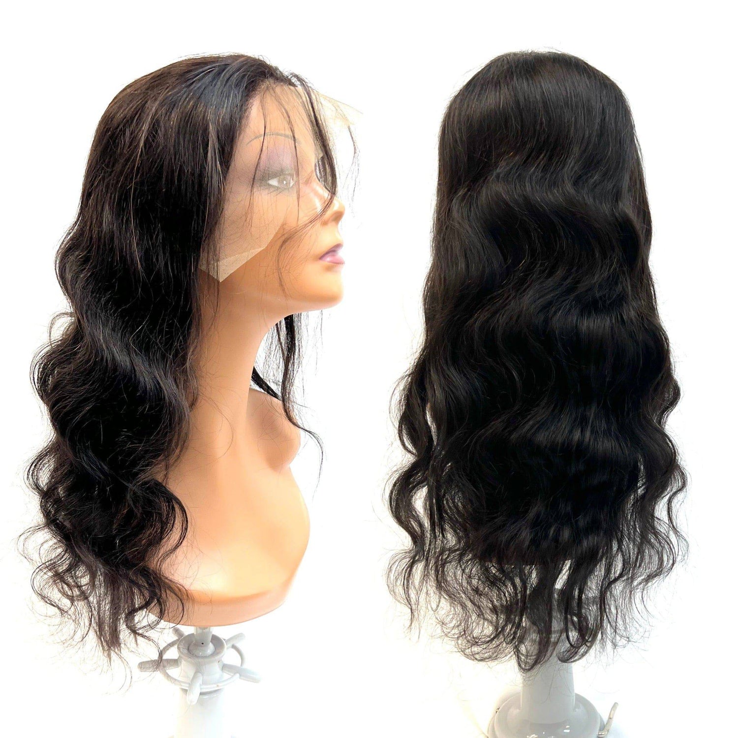 RIO Body Wave Human Hair Front Lace Wig - Natural Black - VIP Extensions