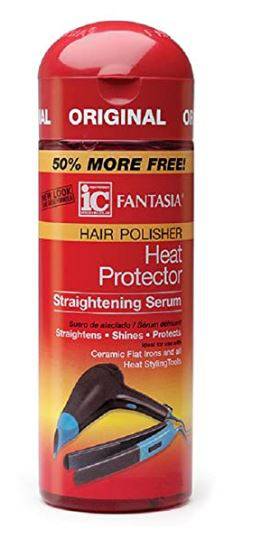 Fantasia IC Hair Polisher Heat Protector Straightening Serum 2 Oz - VIP Extensions