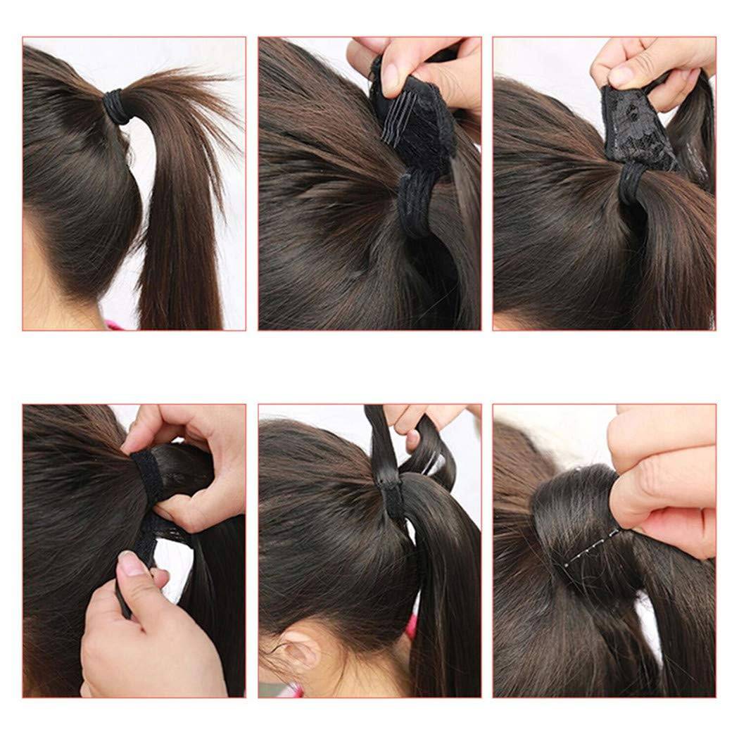 VIP PONYTAIL  / Silky 18"  100% Human Hair - VIP Extensions
