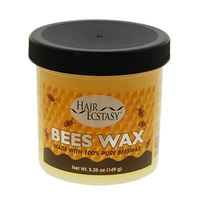 Hair Ecstasy Yellow Bees Wax 5.25oz - VIP Extensions