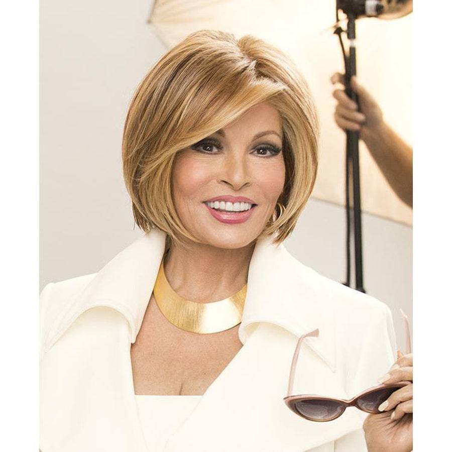 Raquel Welch Straight Up with a Twist Wig, Average Cap, SS10-22 Shaded Iced Cappuccino