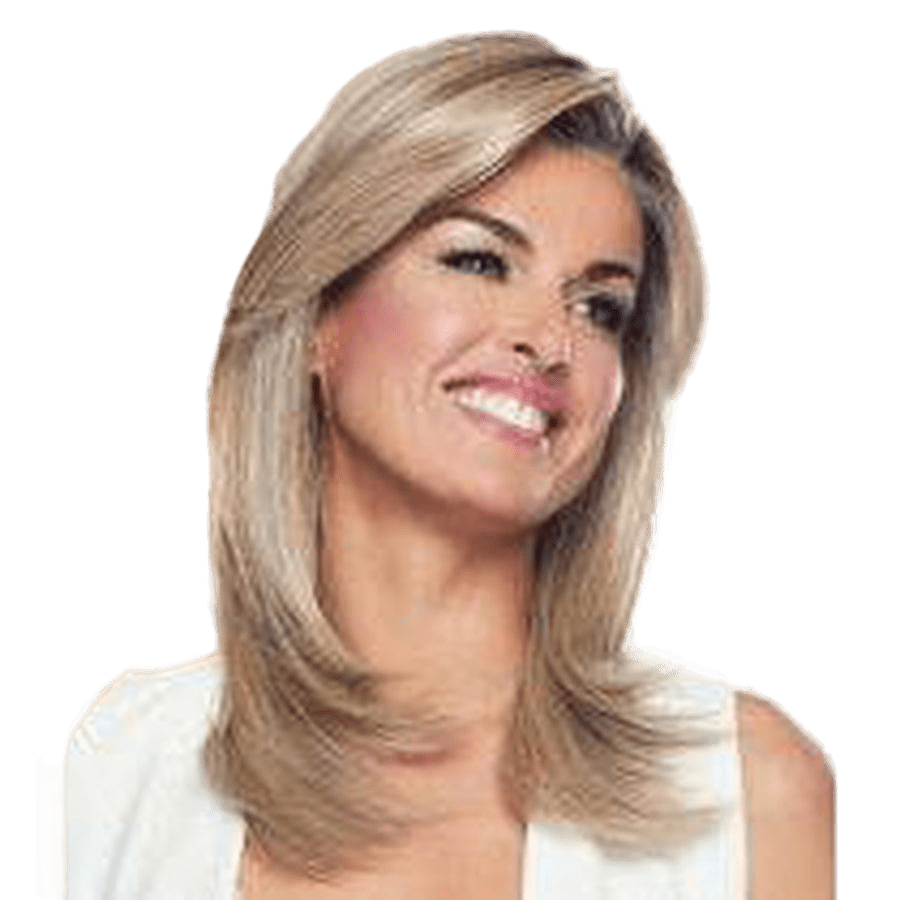 Raquel Welch Spotlight Wig, Petite Cap, SS14-22 Shaded Wheat color chart