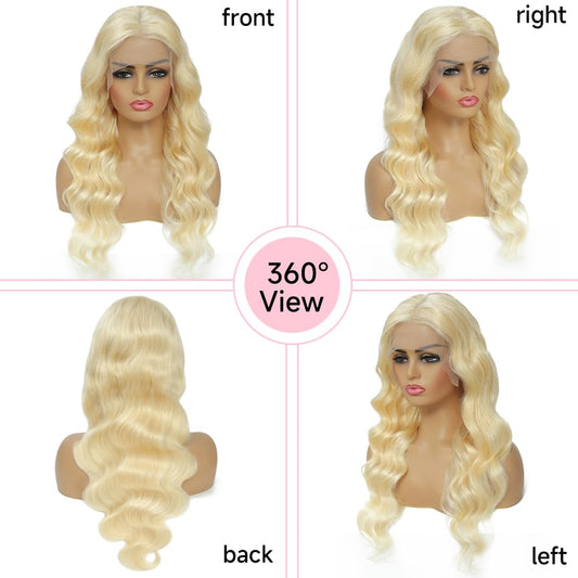 Rio Body Wave Ukranian Human Hair Front Lace Wig - VIP Extensions