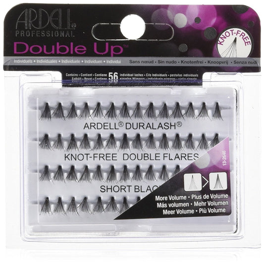 Ardell Double Individuals Knot Free Double Flares Black - VIP Extensions
