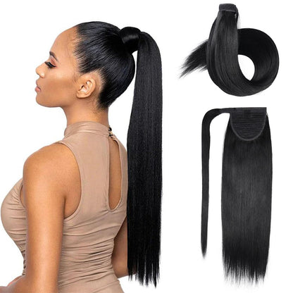 VIP PONYTAIL / Silky 18" 100% Human Hair - VIP Extensions