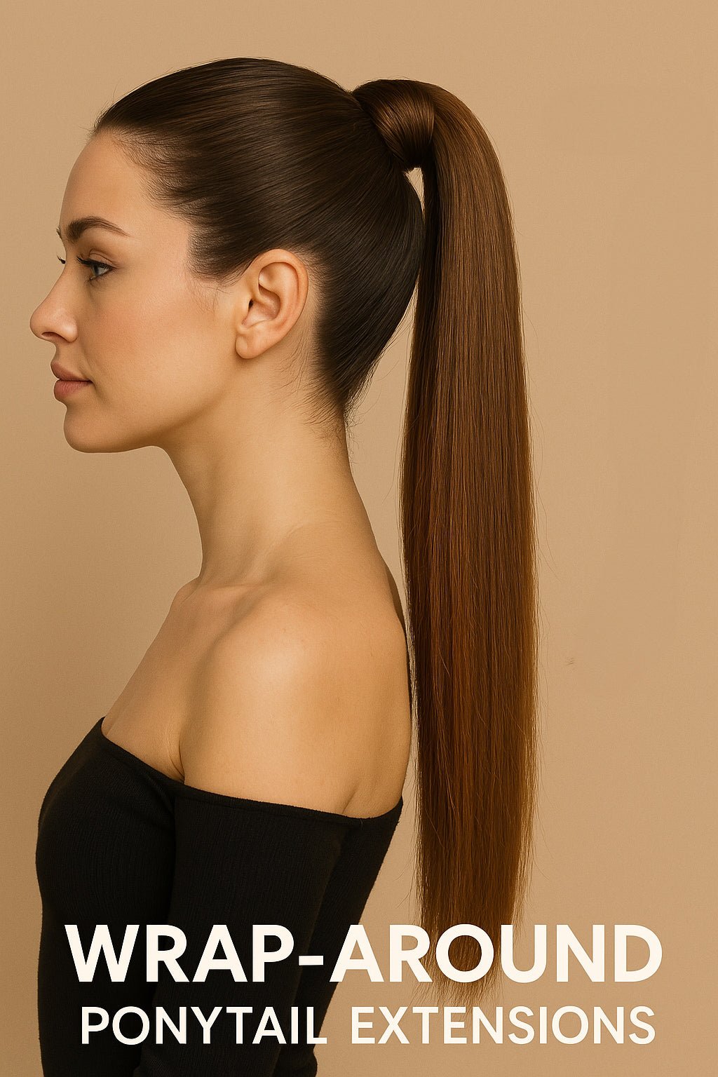 VIP PONYTAIL / Silky 18" 100% Human Hair - VIP Extensions