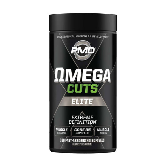 PMD Omega Cuts Elite – 180 Softgels (90 Servings)
