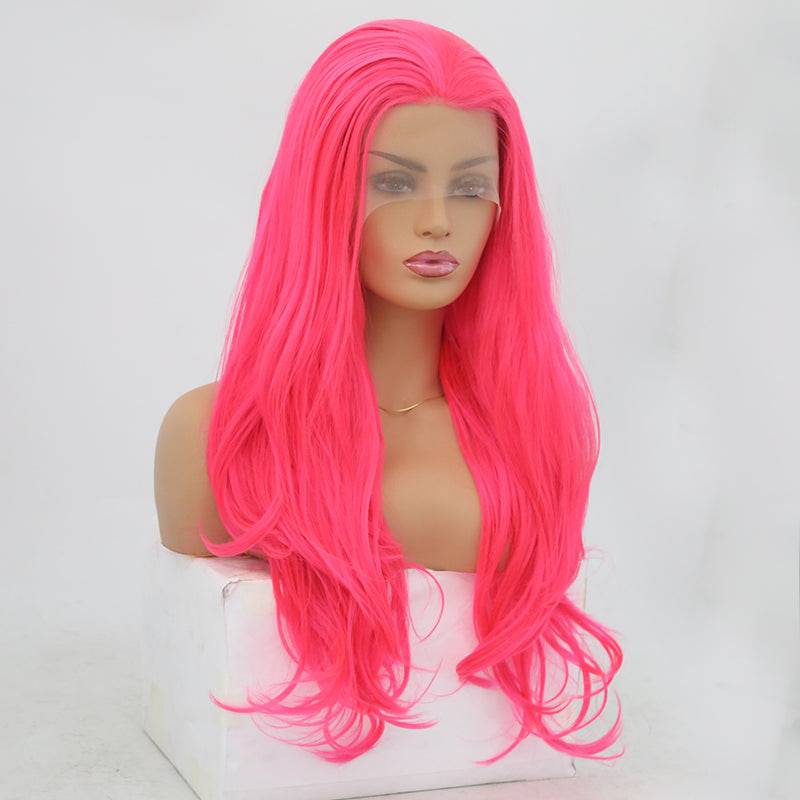 VIP - Synthetic Lace Front Wig Neon Pink - VIP Extensions