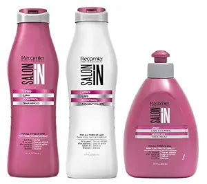 Recamier Salon In Professional Liss Control Hair Care Kit, 3 pc, 300 ml