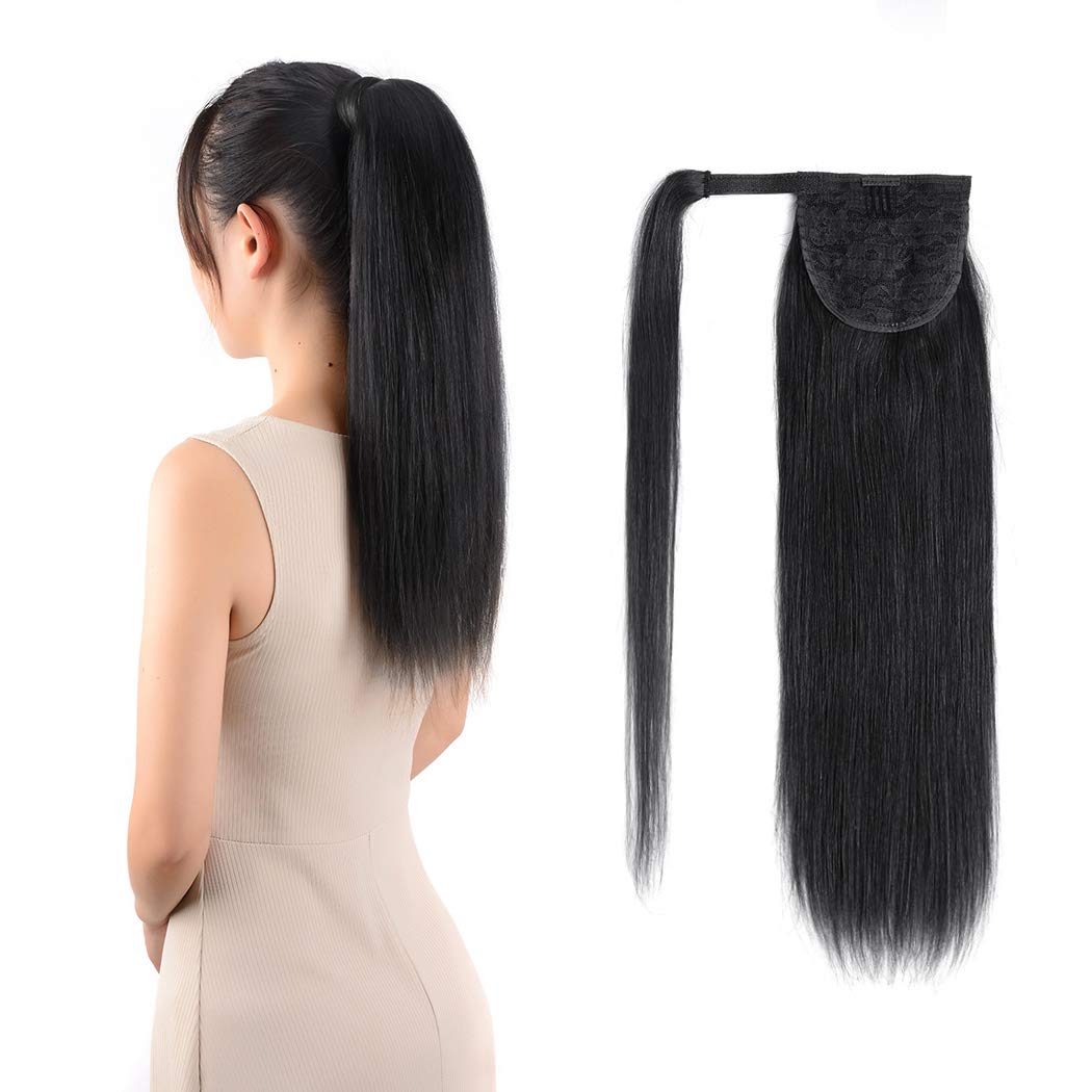 VIP PONYTAIL  / Silky 18"  100% Human Hair