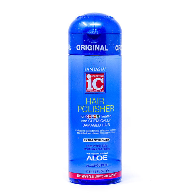 Fantasia IC Hair Polisher Serum for Color Treated and Chemically Damaged Hair, 6 oz bottle