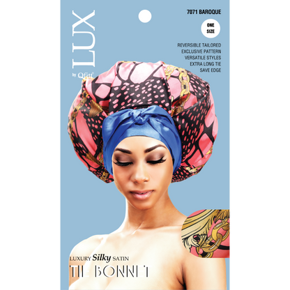 Lux by Qfitt Silky Tie Bonnet