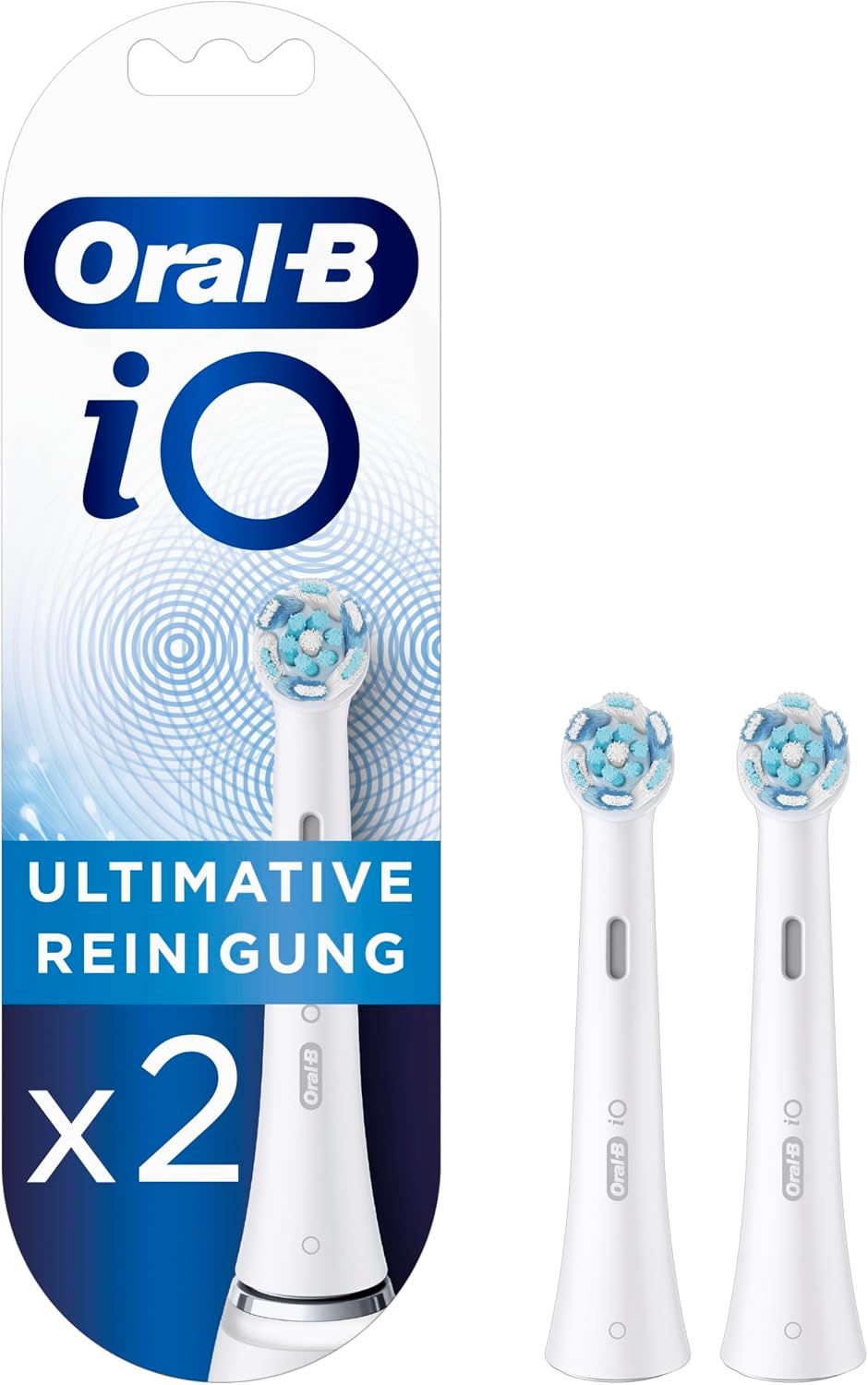 Oral-B iO Ultimate Clean Replacement Brush Heads White 4 Count