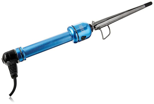 Hot Tools Blue Ice Titanium 3/4 inch Cone Curling Iron