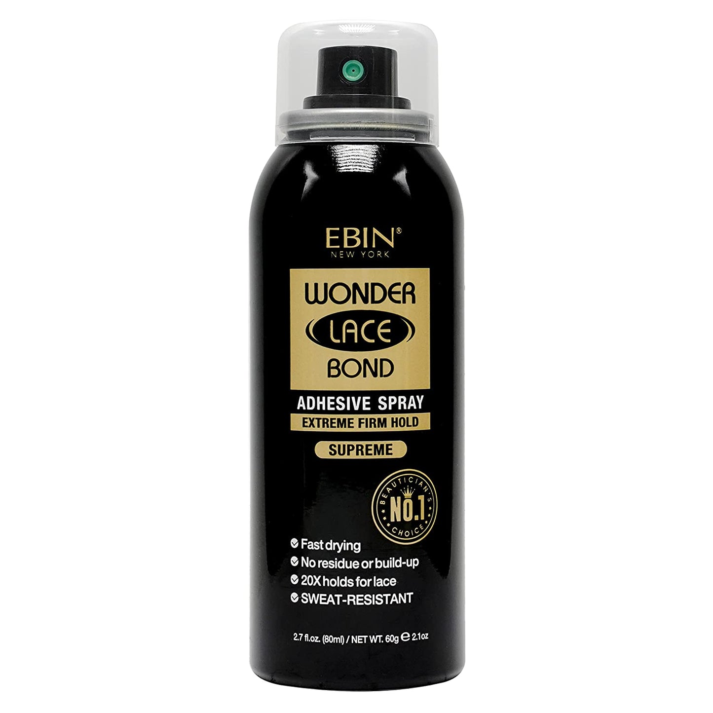 EBIN NEW YORK Wonder Lace Bond Adhesive Spray (Supreme Hold, - VIP Extensions