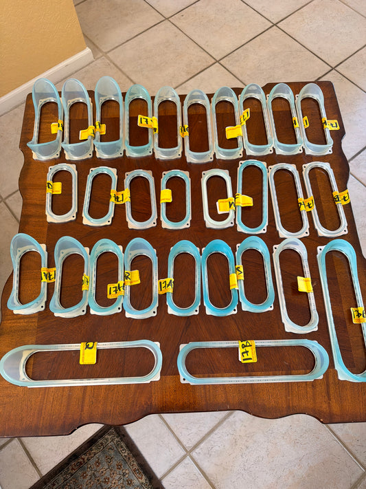 Zeltiq CoolSculpting CoolAdvantage interchangeable contour cups, lot of 29