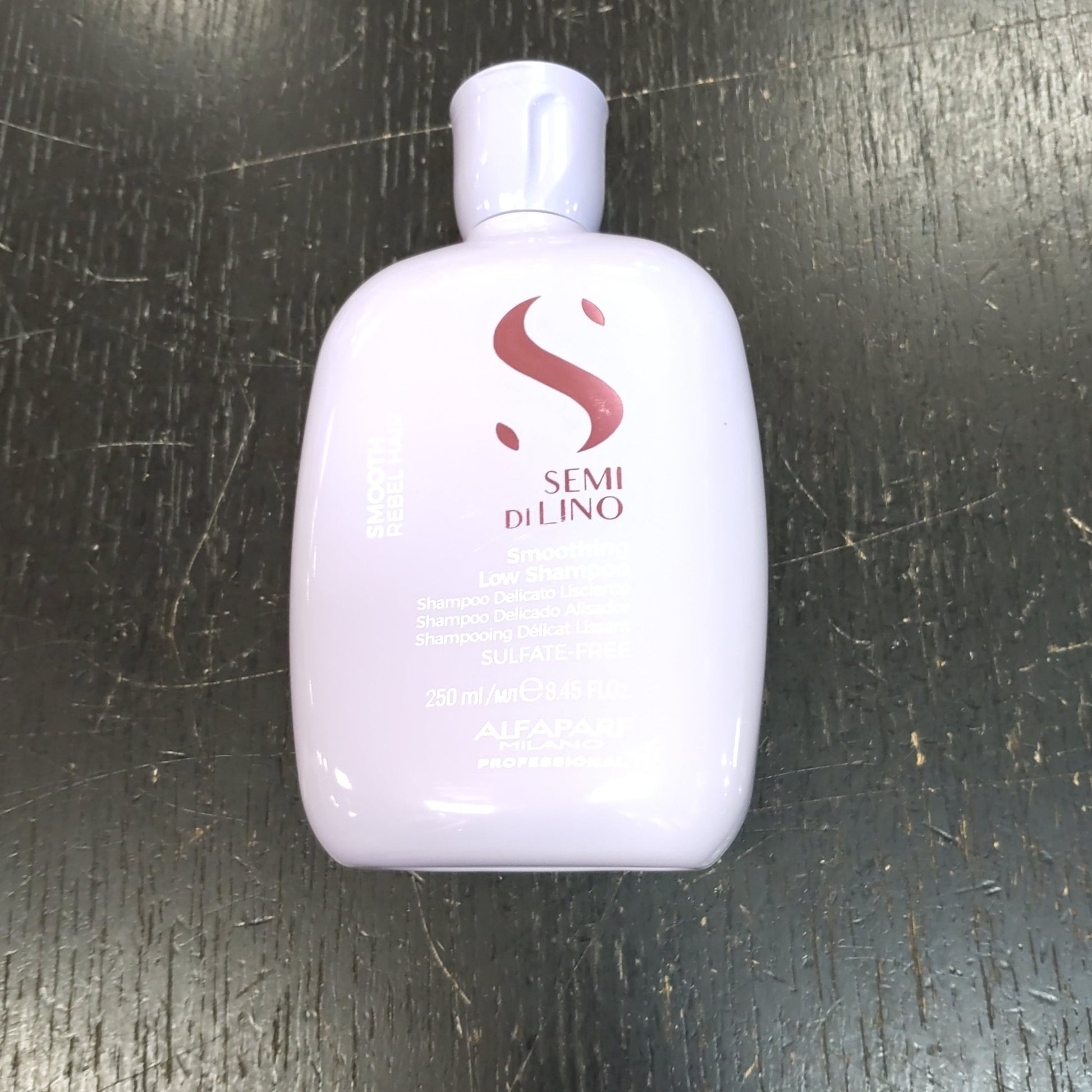 8.4 oz Alfa Parf Semi Di Lino Smooth Smoothing Low Shampoo for Unisex - VIP Extensions