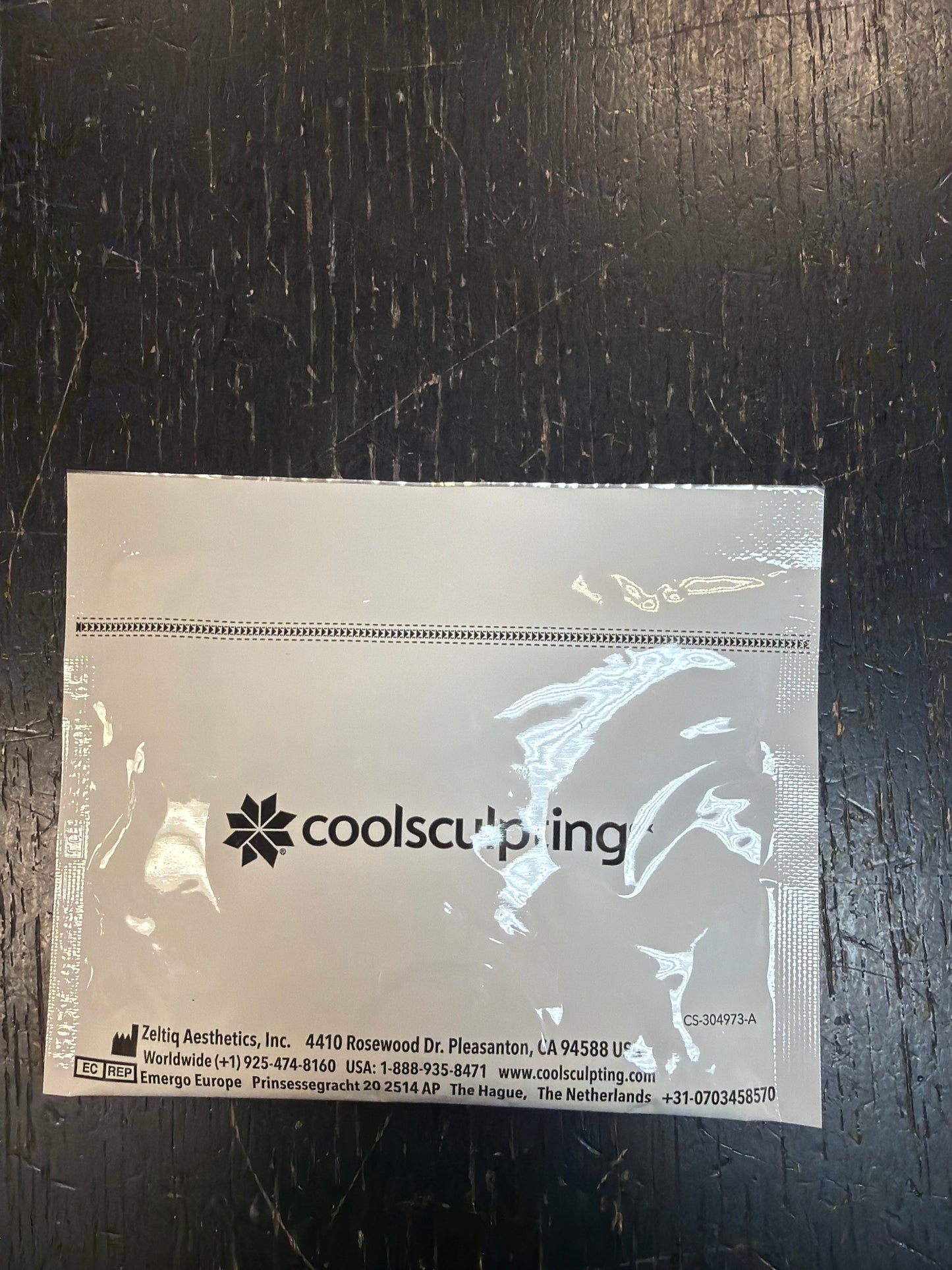 CoolSculpting Pretreatment Skin Wipe CS-CD-PSW-10-00 | OEM Medical Skin Prep Wipe | Sealed Single Packet