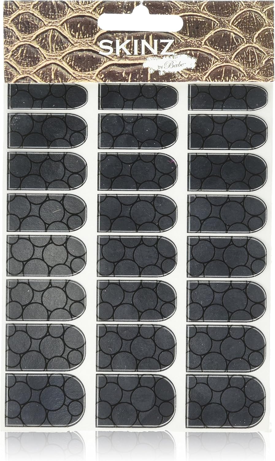 Skinz Nail Decals (24 ct) - Silver Circles