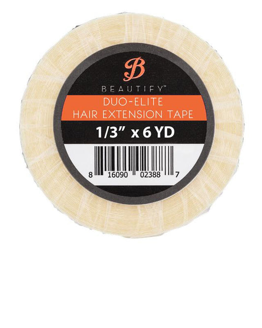 Beautify Duo-Elite Extension Tape Roll, 1/3 in x 6 yds
