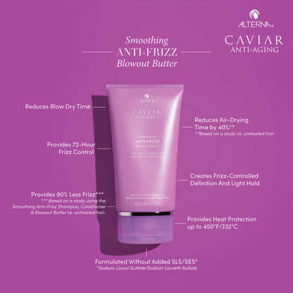 Alterna Caviar Anti-Frizz Blowout Butter benefits