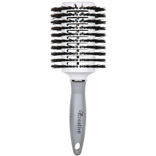 Creative Vented Reinforced Oval Vent Boar Bristle Hair Brush CR109