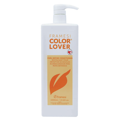 Framesi Color Lover Curl Define Conditioner, Conditioner for Curly Hair with Quinoa, Color Treated Hair