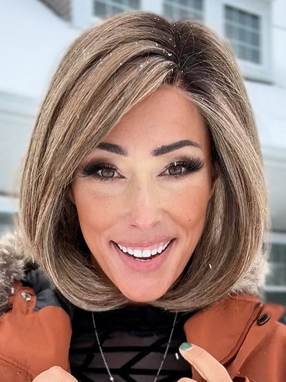 Raquel Welch Flying Solo wig shown on model
