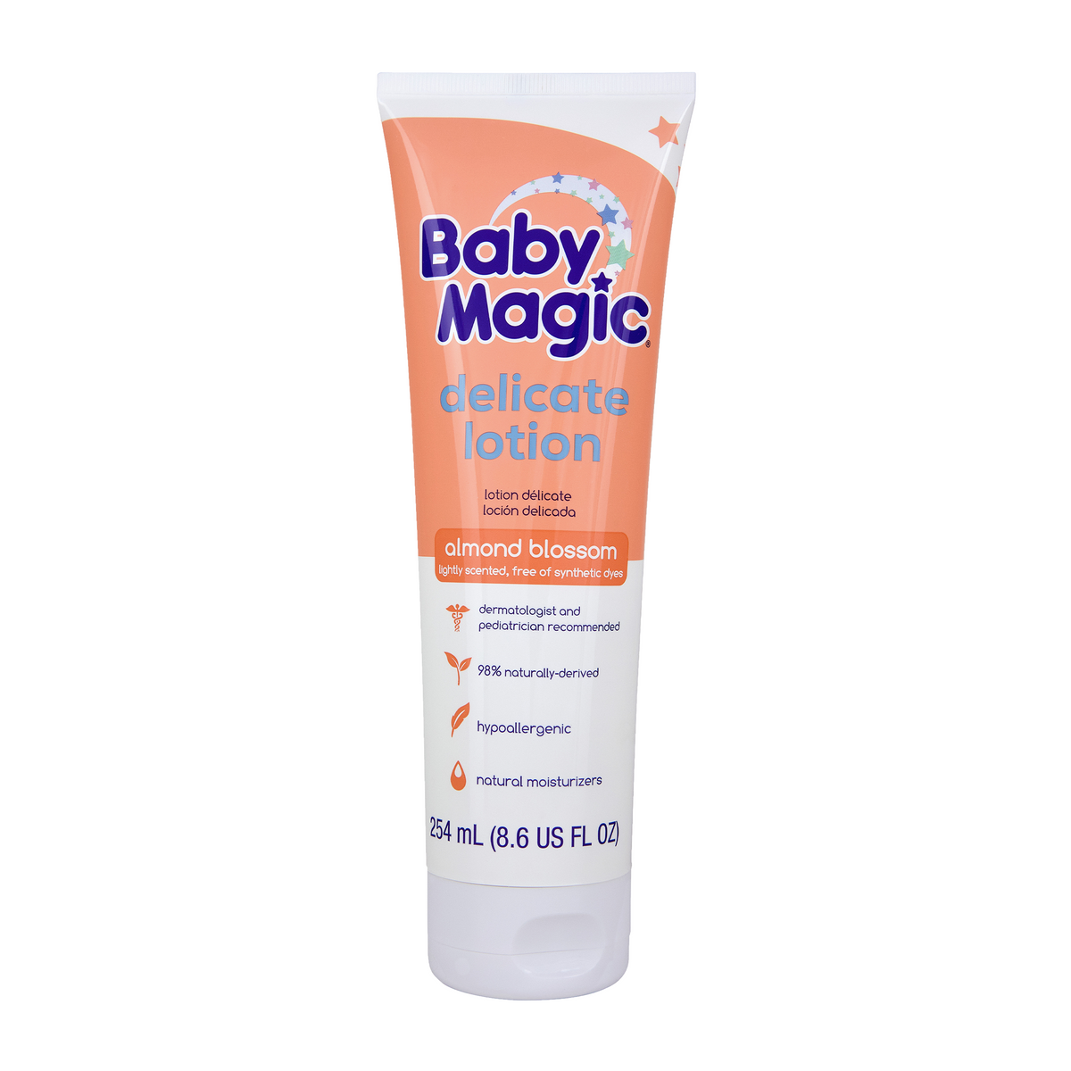 Baby Magic Delicate Lotion Almond Blossom 8.6 oz front