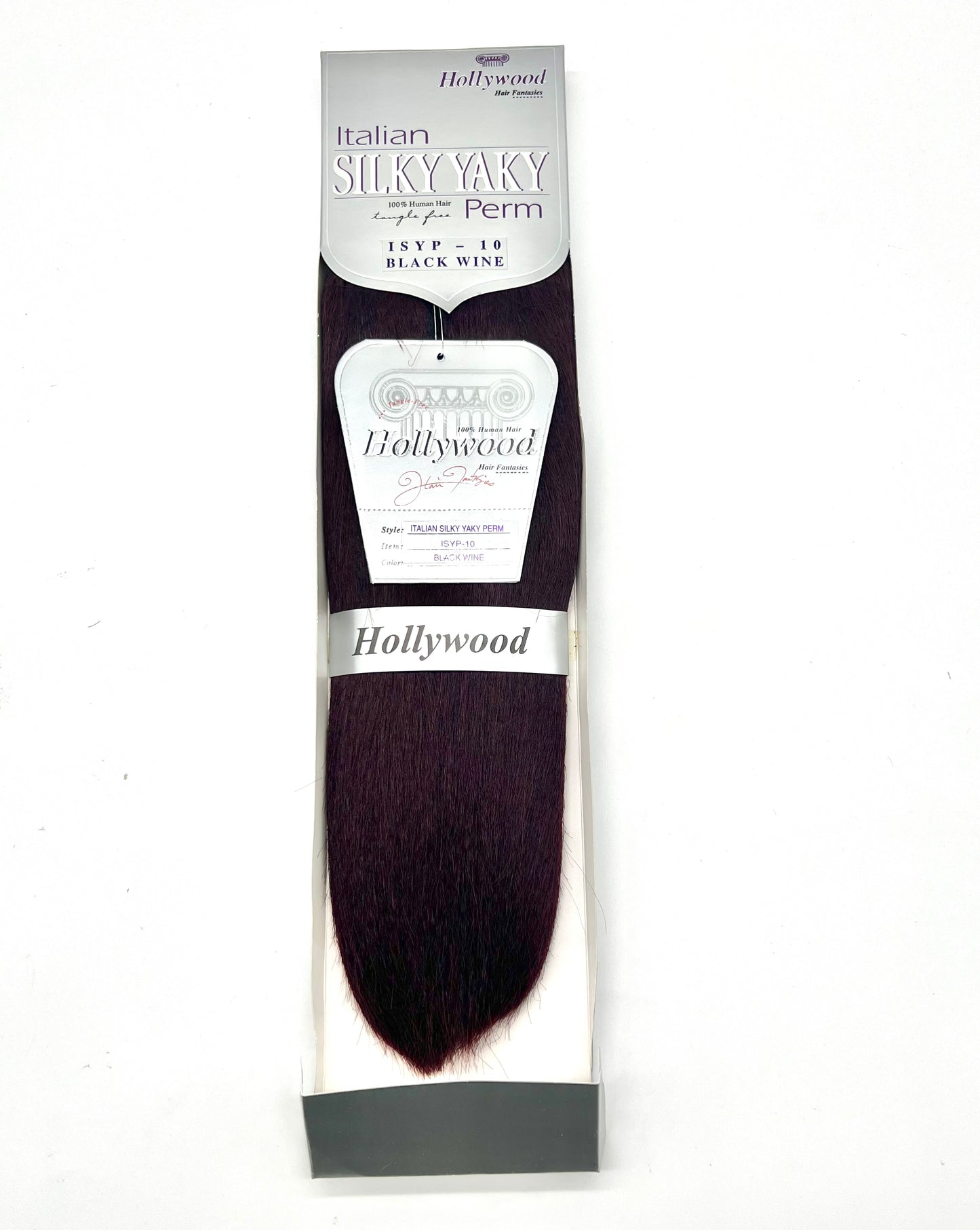 Hollywood 100% Human Hair Italian Silky Yaky Perm Weft