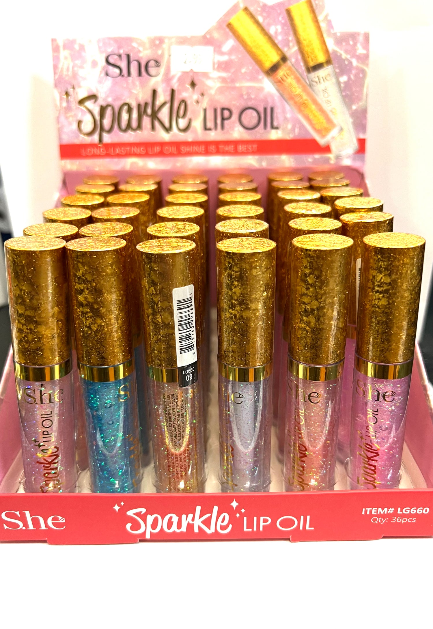 S.HE SPARKLE LIP OIL - VIP Extensions