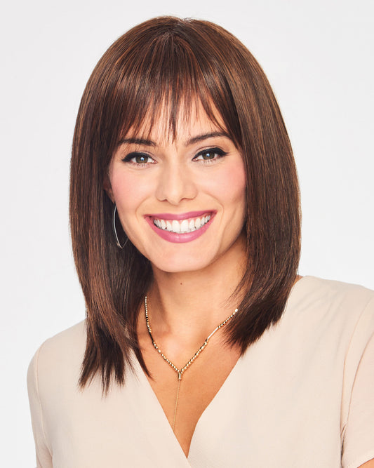 Gabor Prosperity Wig - heat-friendly layered bob with stylish fringe