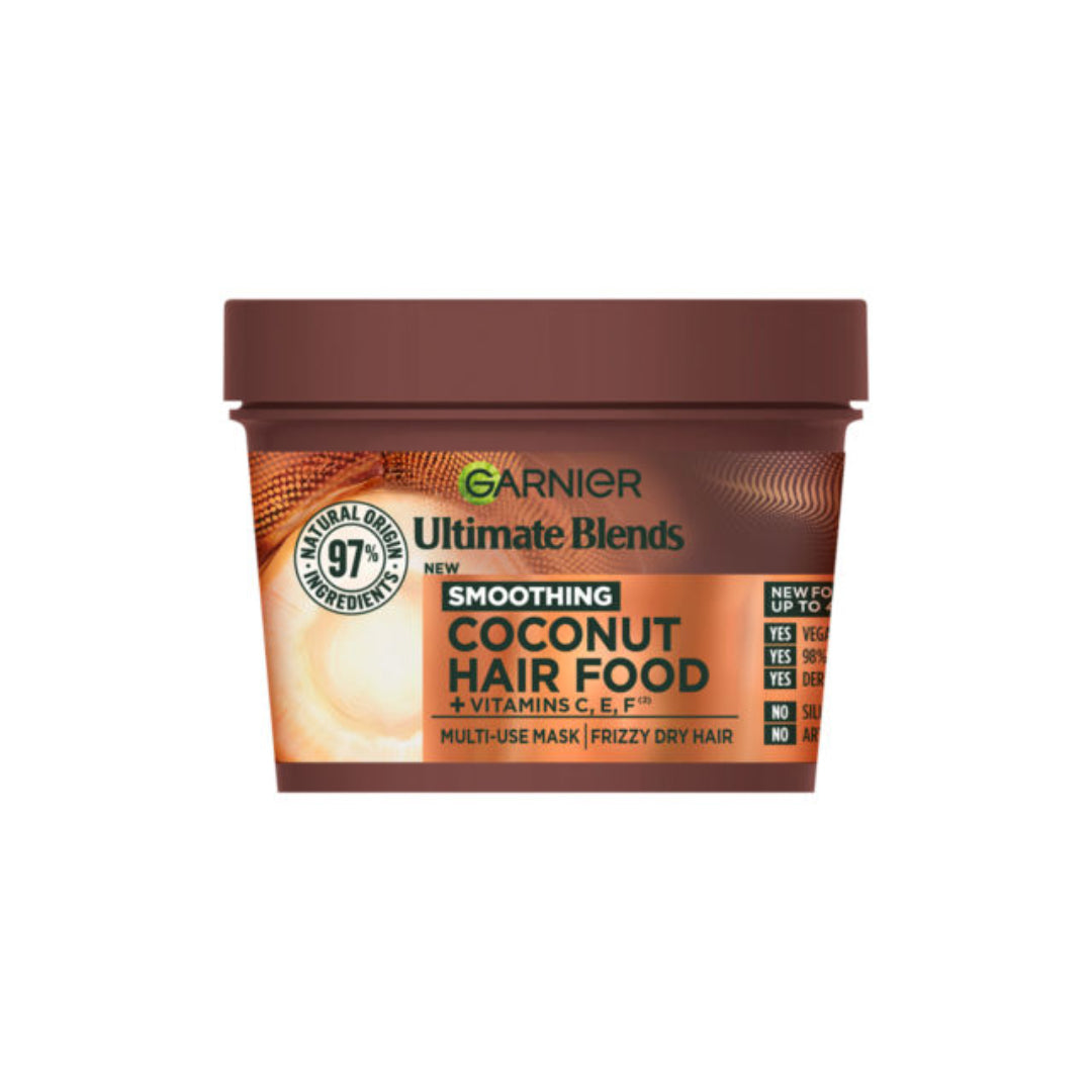 Garnier Ultimate Blends Smoothing Coconut Hair Food Multi-Use Mask 400ml