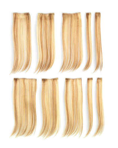 Hairdo 20" 10-Piece Straight Human Hair Clip-In Extension Kit