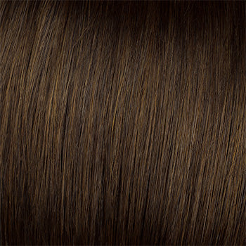Hairdo 20" 10-Piece Straight Human Hair Clip-In Extension Kit - R4HH Chestnut Brown