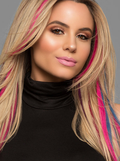 Hairdo 16 inch Human Hair Clip-In Color Strip - clip detail